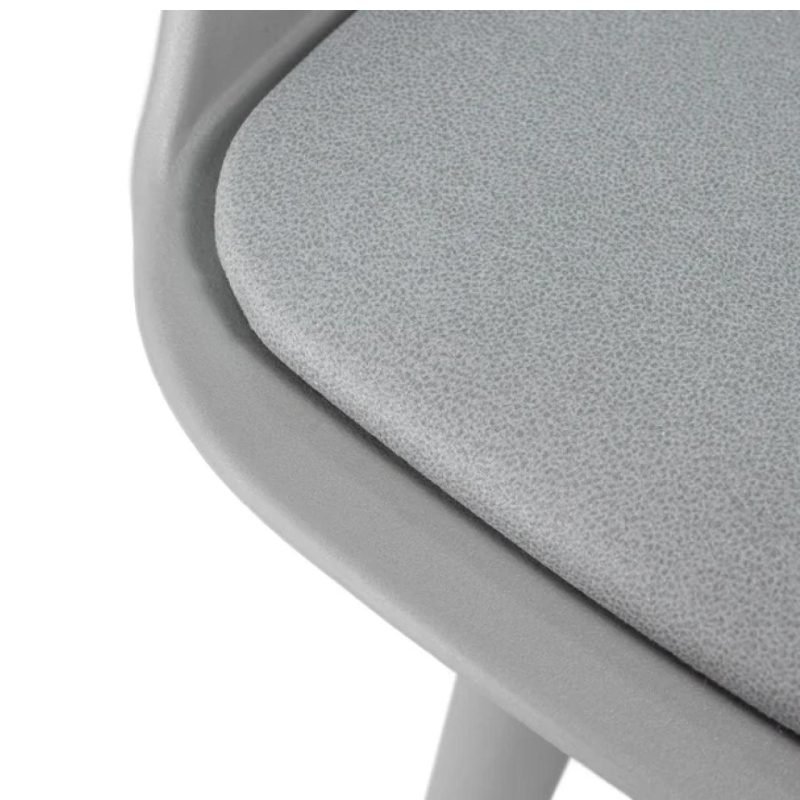 Cadeira Interlocutor MARCELA Polipropileno – COR CINZA - Imagem 5