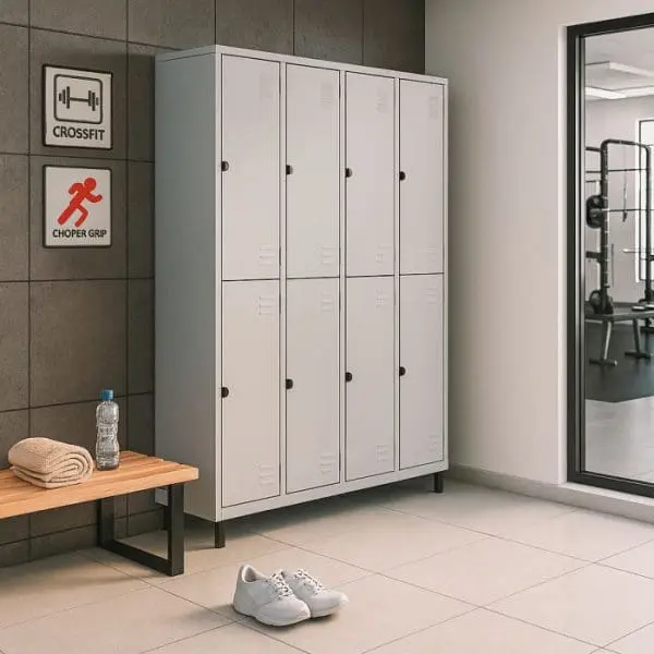 Roupeiro de Aço 8 portas grandes - Imagem 2