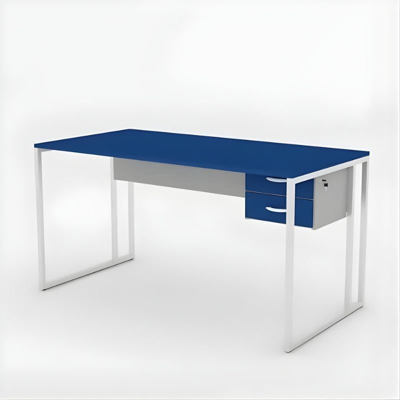 Mesa 15mm 120×60 Gavetas Quadrado - Imagem 2