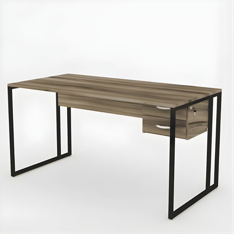 Mesa 15mm 120×60 Gavetas Quadrado - Imagem 4