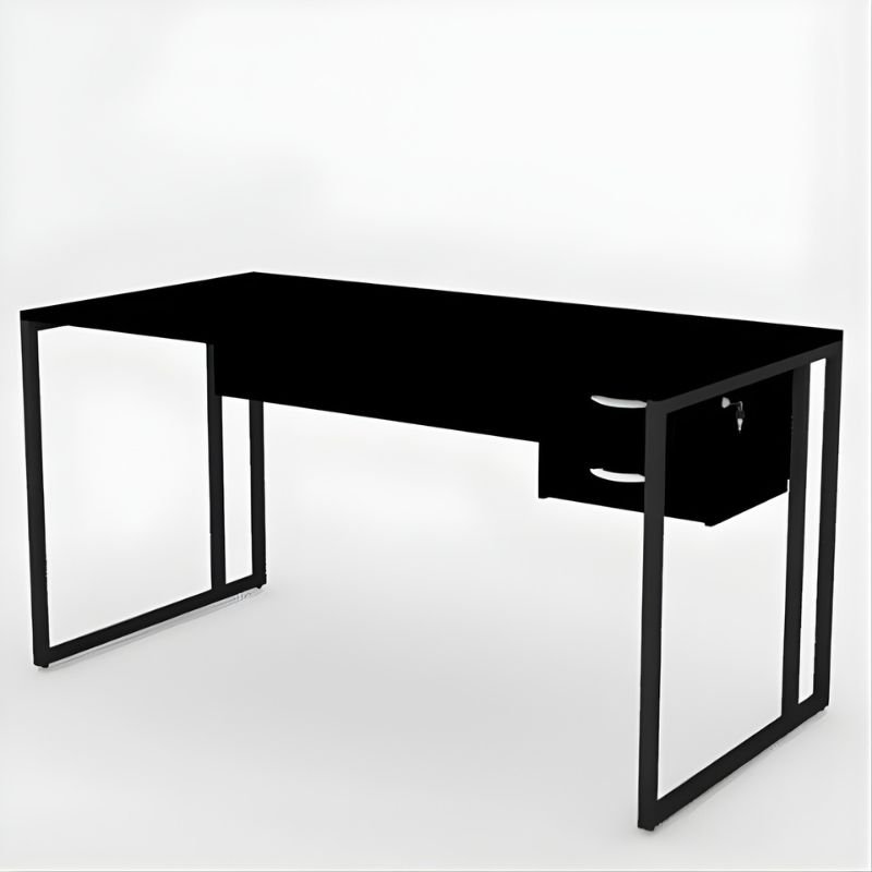 Mesa 15mm 150×60 Gavetas Quadrado