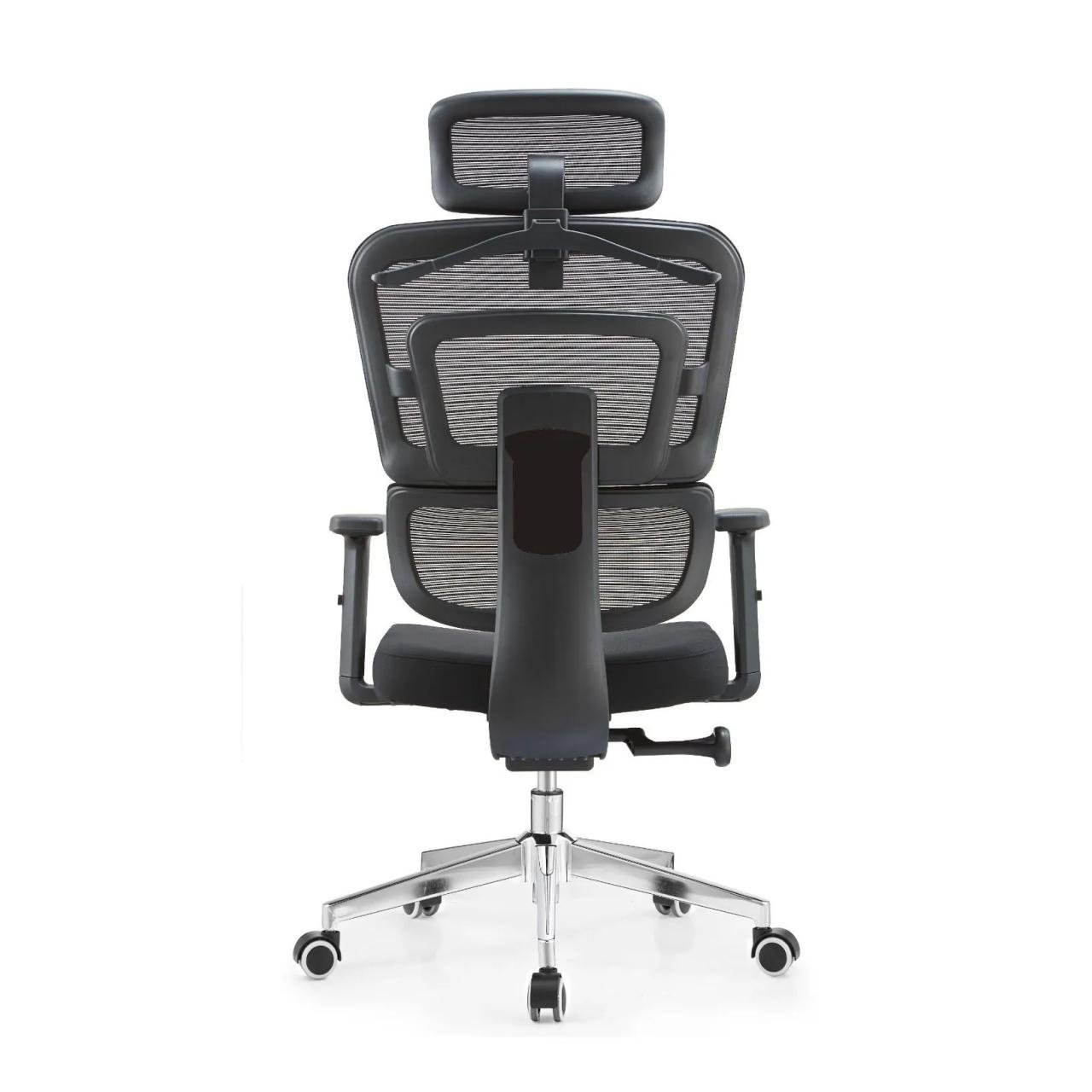 Cadeira de Escritório Presidente tela ARES Giratória - Cor Preto - PMD - 30063 - Imagem 3