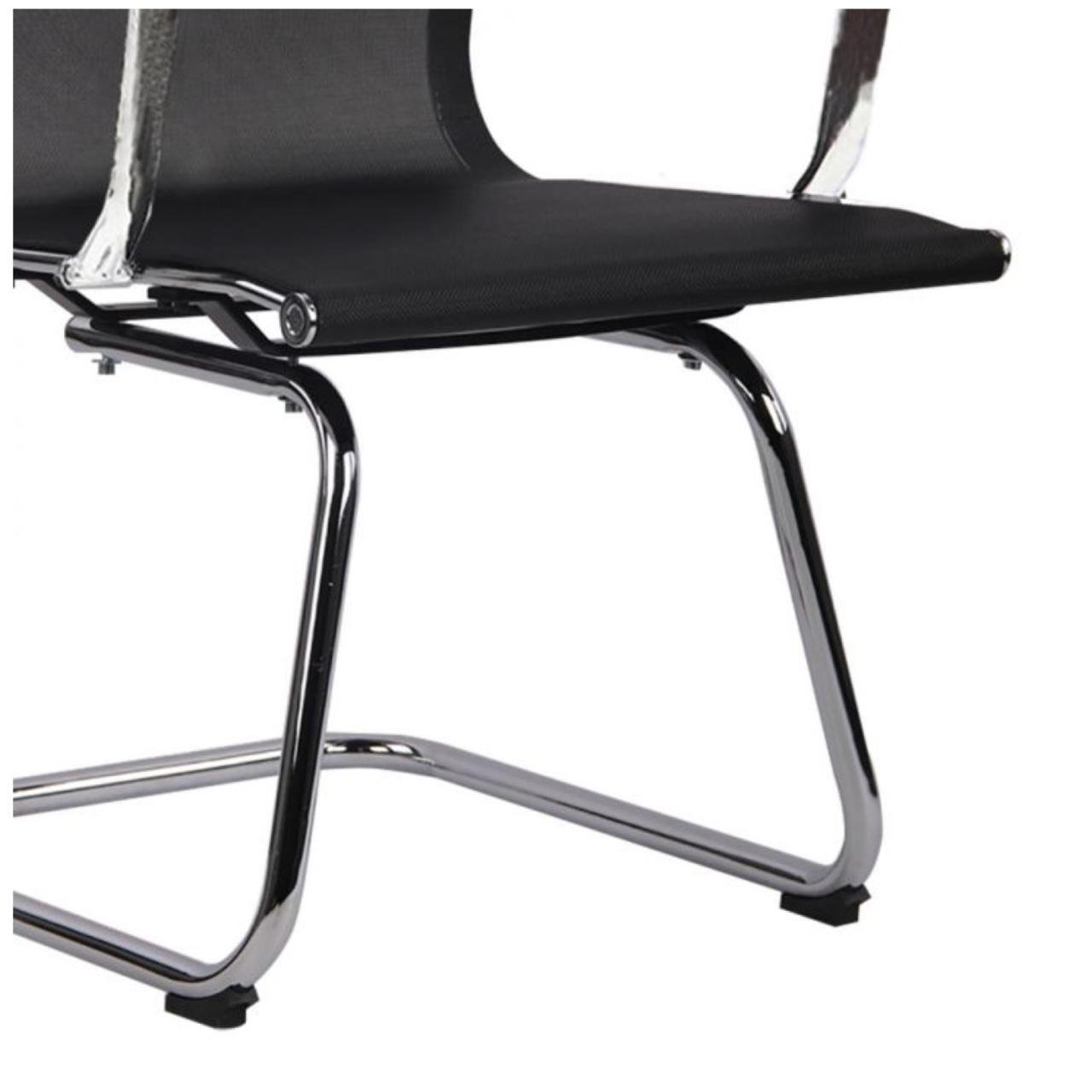 Cadeira INTERLOCUTOR TELA Charles Eames Esteirinha - COR PRETO - PMD - 32876 - Imagem 4