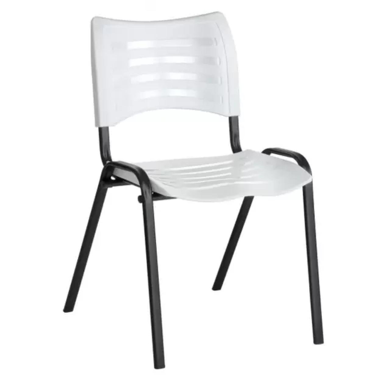 Cadeira Fixa 04 Pés Plástica (Polipropileno) - Cor Branco - PMD - 31236 - Imagem 3