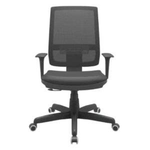 Poltrona Presidente TELA BRIZZA c/ RELAX e S/ Encosto de Cabeça - PLAXMETAL - 32702