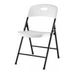Cadeira Refeitório MASTER Dobrável - COR BRANCO RIVERSIDE - 50073