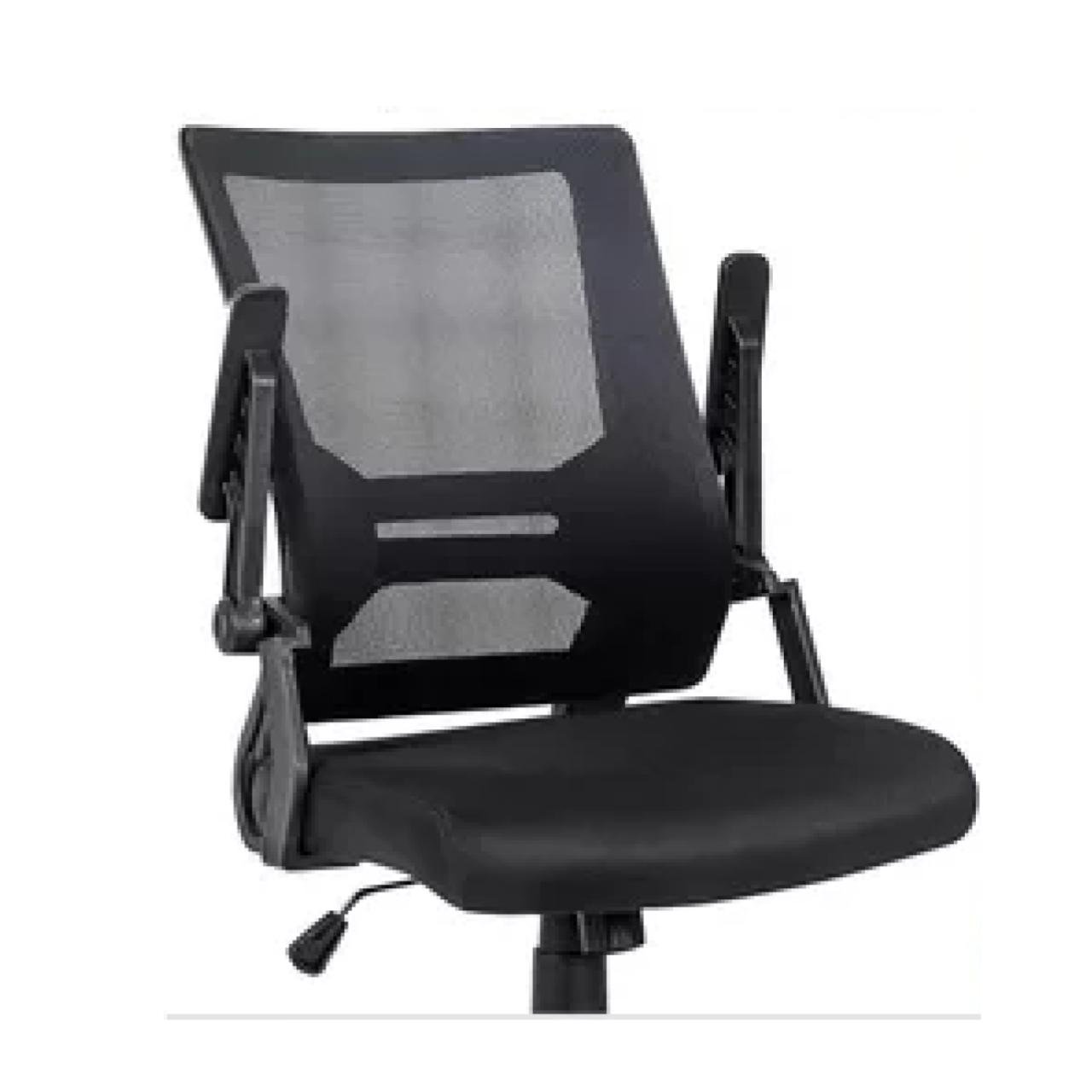 Cadeira de Escritório Diretor Tela DUNA braço ajustável - Cor Preto - 34027 - Imagem 2