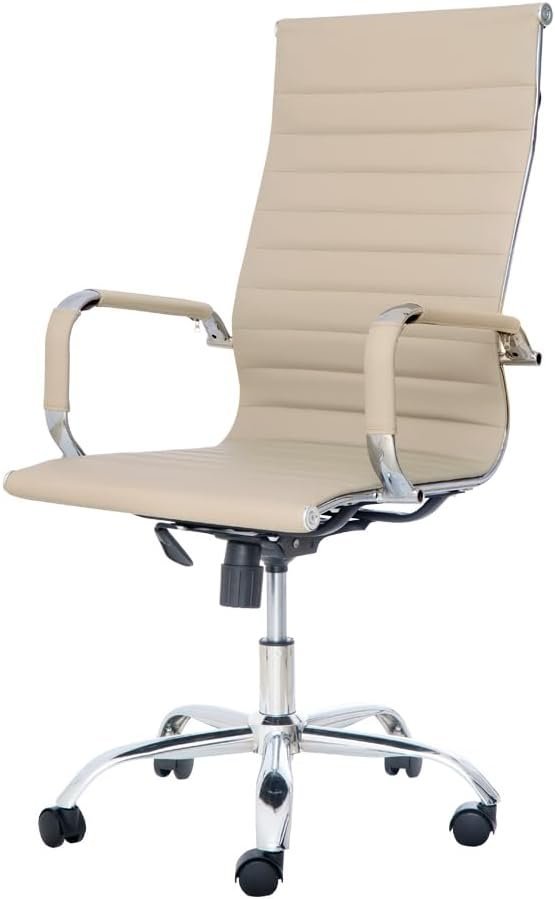 Cadeira Presidente Charles Eames Esteirinha NUDE - Pollo Móveis - 32992 - Imagem 5