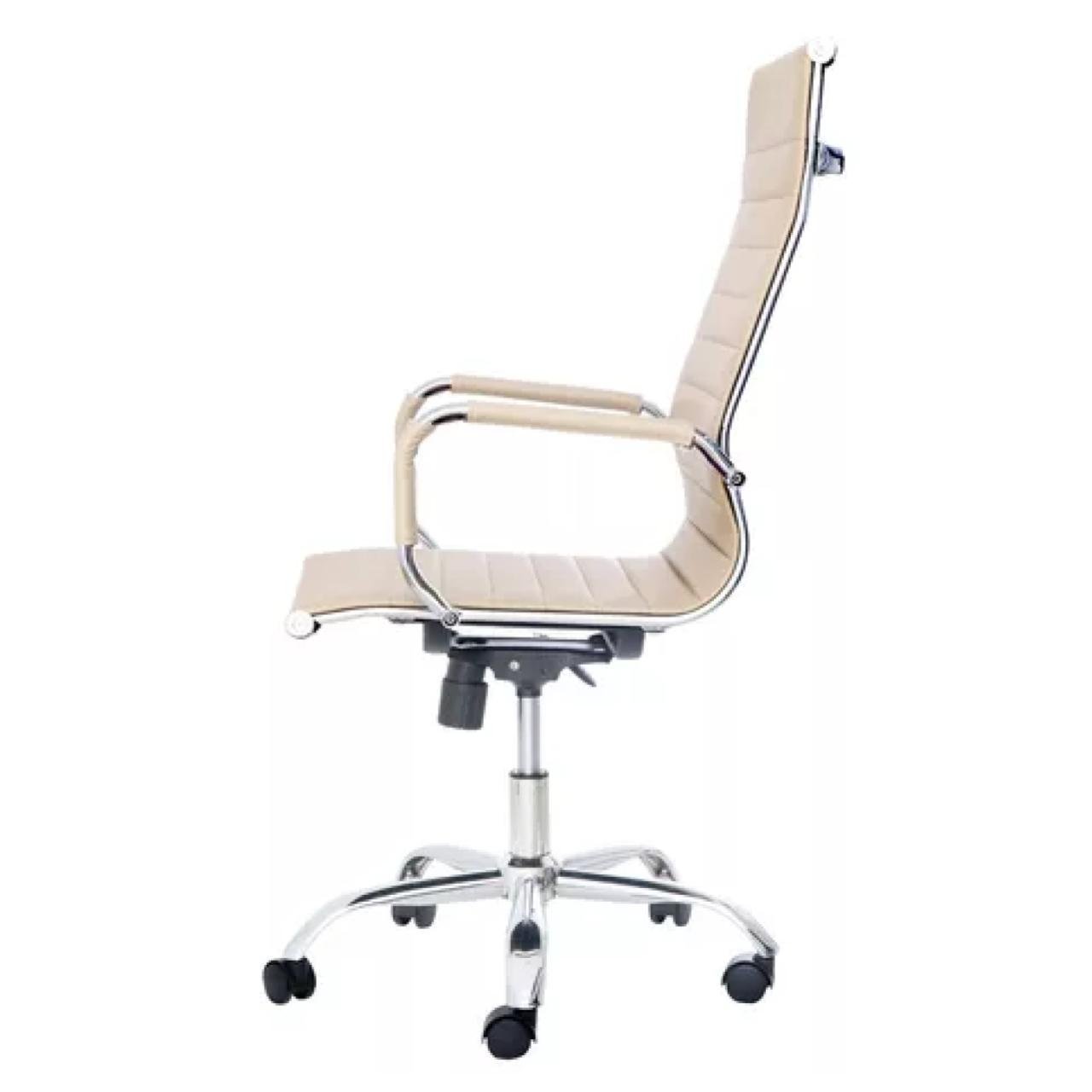 Cadeira Presidente Charles Eames Esteirinha NUDE - Pollo Móveis - 32992 - Imagem 3