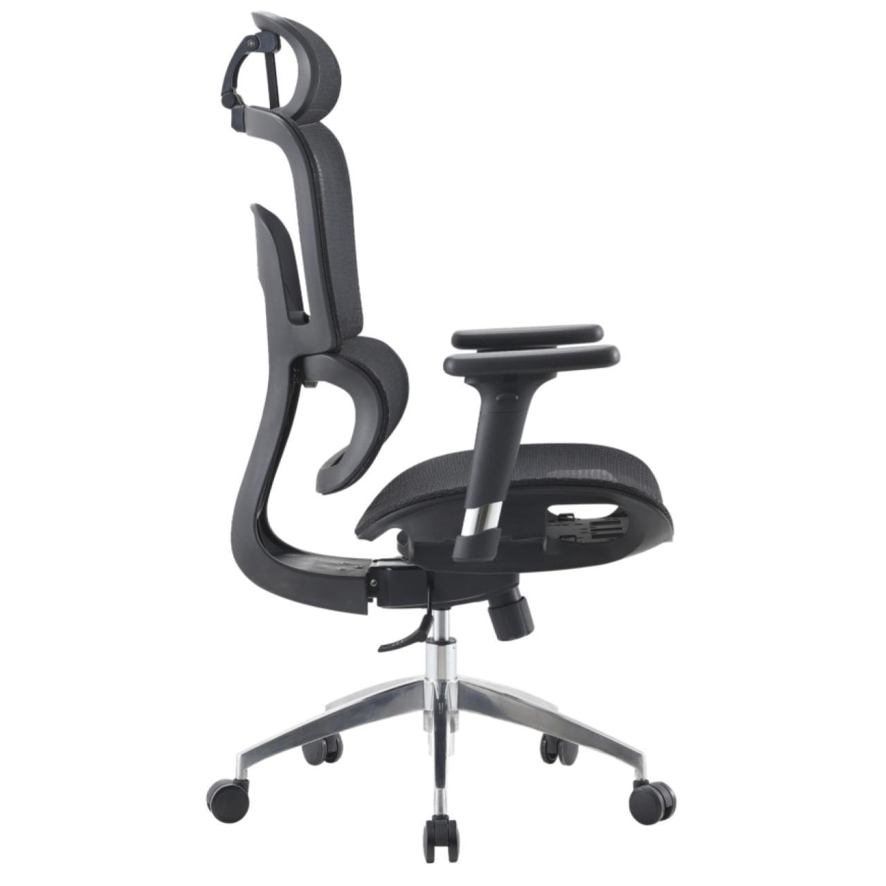 Cadeira de Escritório Presidente Tela ÉVORA - Cor Preto - 30065 - Imagem 2