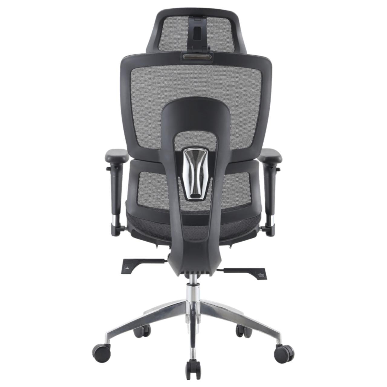 Cadeira de Escritório Presidente Tela ÉVORA - Cor Preto - 30065 - Imagem 6