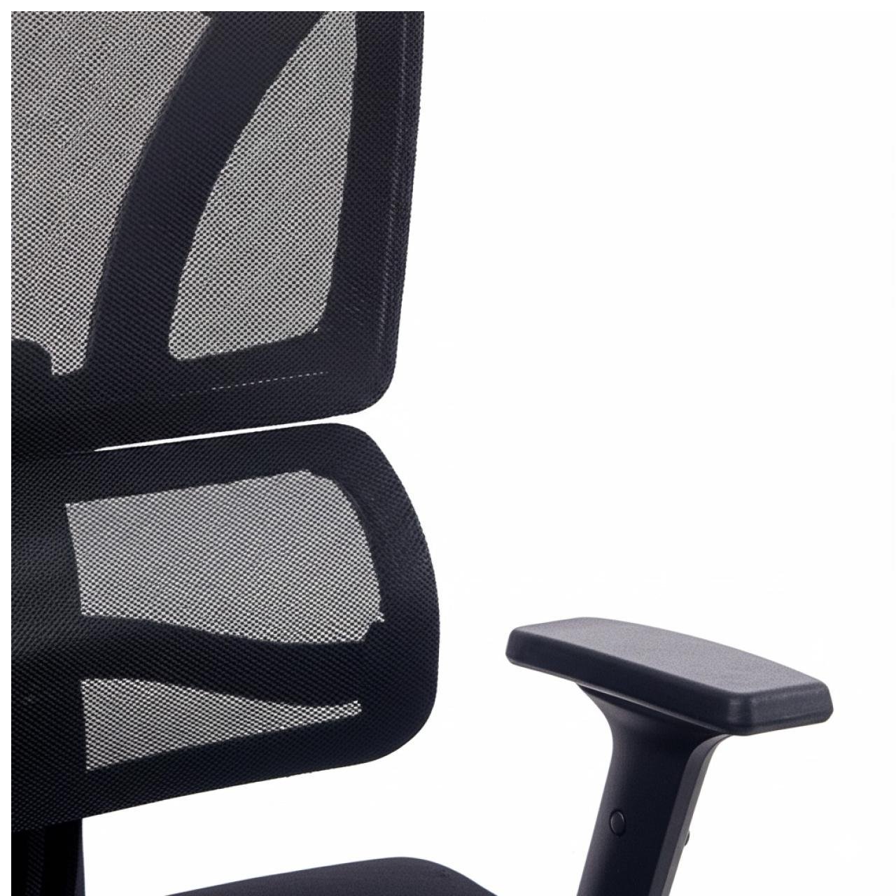 Cadeira de Escritório Presidente Tela ÉDON - Cor Preto - 30066 - Imagem 6