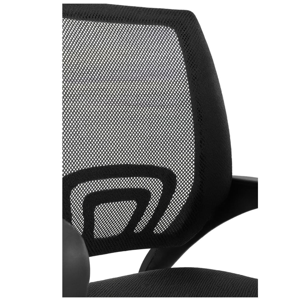 Cadeira de Escritório Tela TURYA c/ braço - Cor Preto - 34044 - Imagem 6