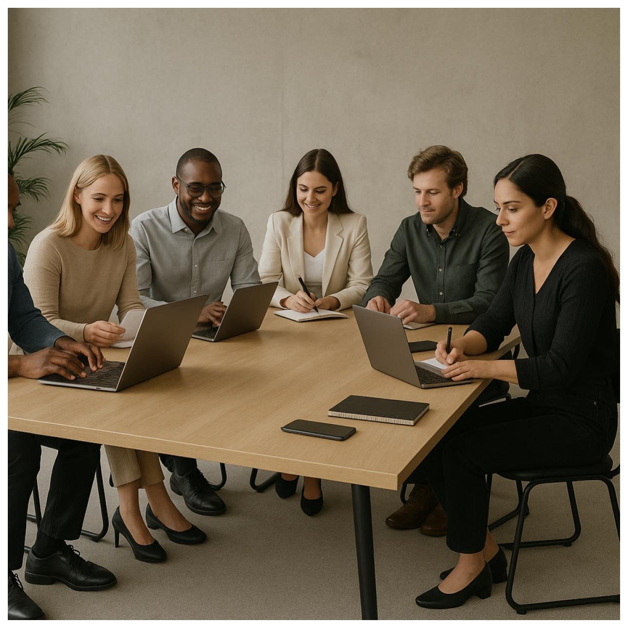 Cadeira Secretária Trapézio - Corino Preto - 31103 - Imagem 6