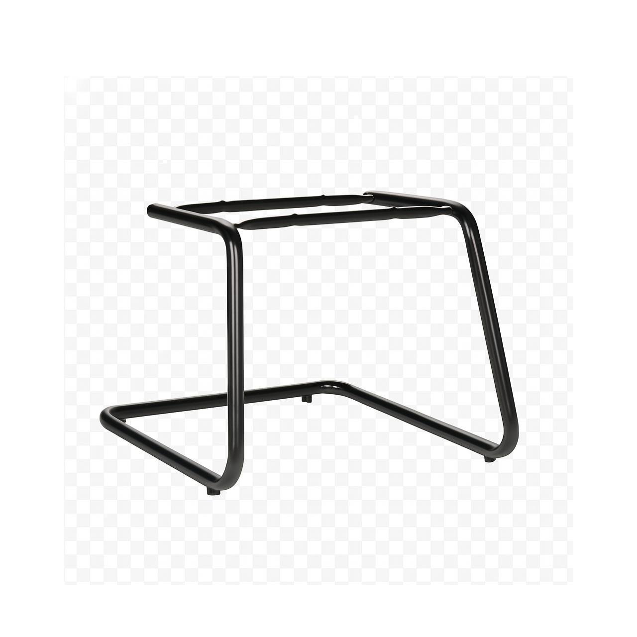 Cadeira Diretor Costurada Base em "S" Preta C/ Braços - Corino Preto - 30300 - Imagem 6