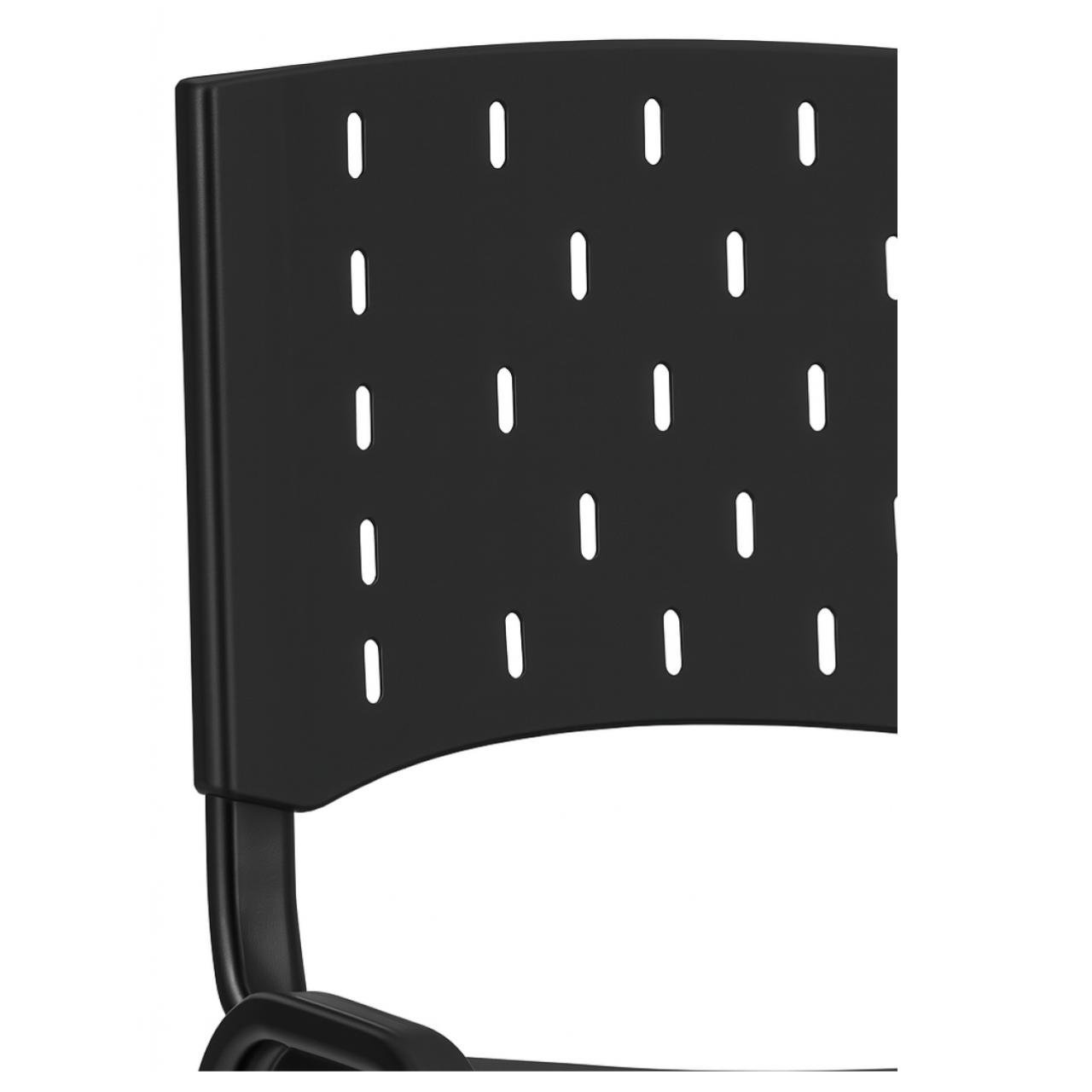 Cadeira Plástica REALPLAST 04 pés-Plástico Preto (Polipropileno) - 31201 - Imagem 6