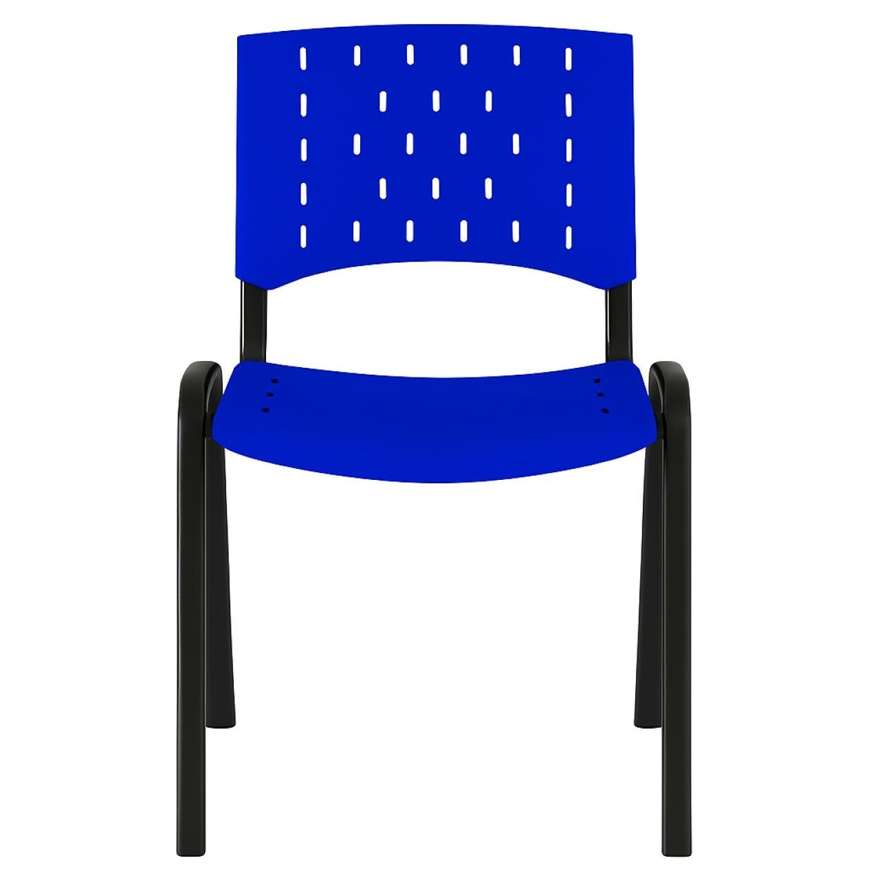 Cadeira Plástica REALPLAST 04 Pés - AZUL - (Polipropileno) - 31205 - Imagem 3