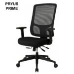 Cadeira de Escritório Tela Pryus PRIME com Regulagem Assento - Cor Preto - 20092