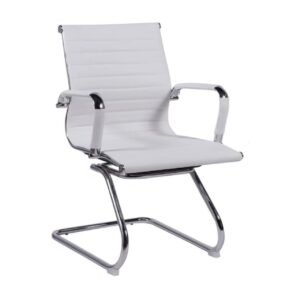 Cadeira INTERLOCUTOR Charles Eames Esteirinha - COR BRANCO - PMD - 32873