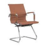 Cadeira INTERLOCUTOR Charles Eames Esteirinha - CARAMELO - PMD - 32884