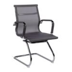 Cadeira INTERLOCUTOR TELA Charles Eames Esteirinha - COR PRETO - PMD - 32876