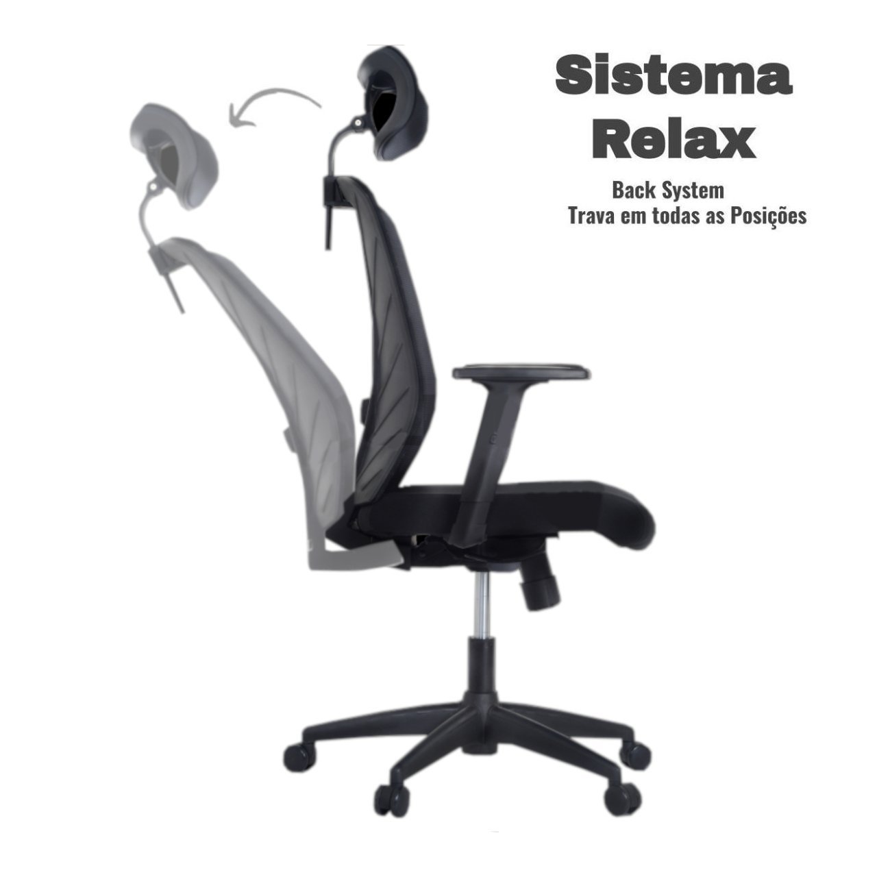 Cadeira de Escritório Giratória BLM-0243 32998 - Imagem 3