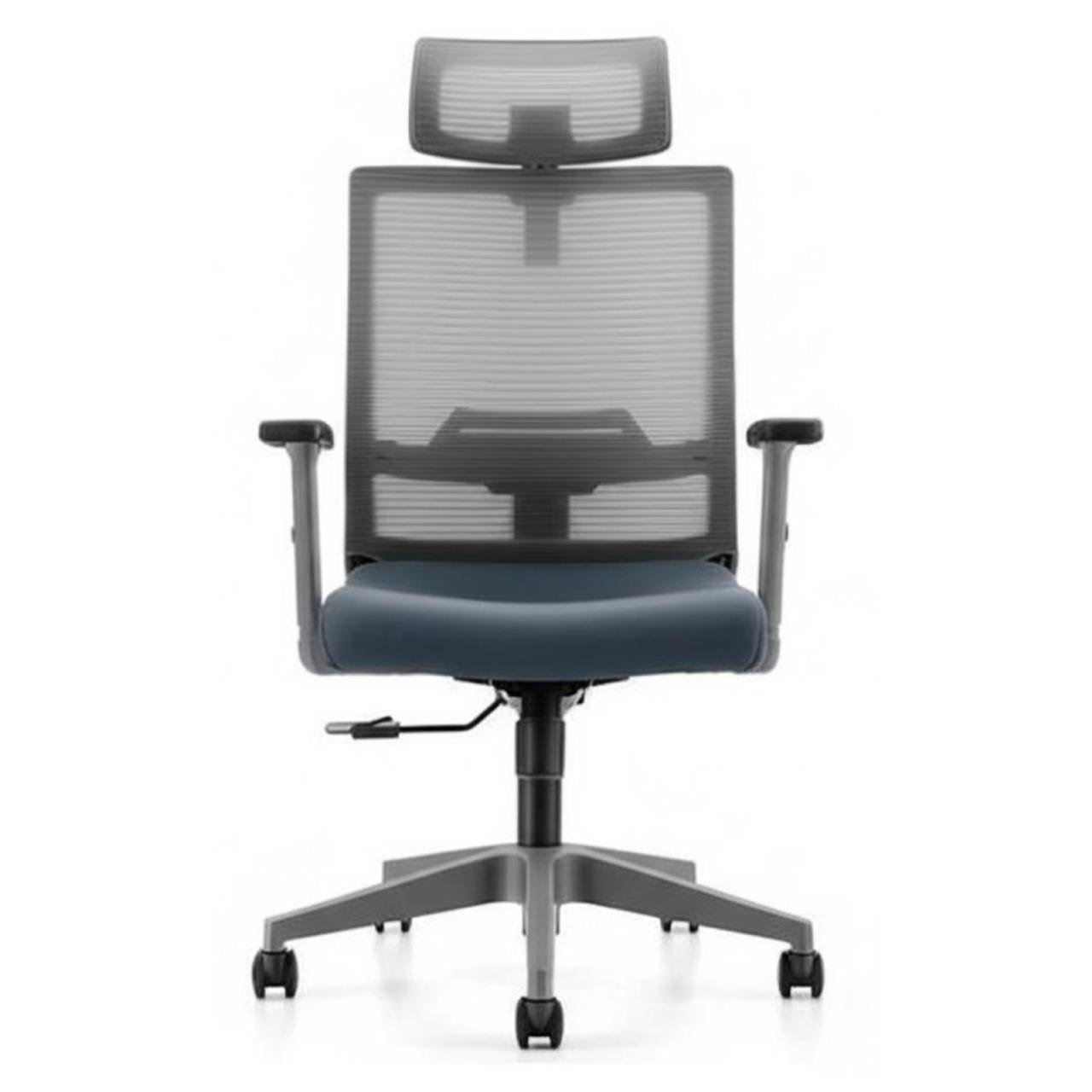 Cadeira Escritório Presidente Tela BERLIM (VOLT) - COR CINZA - 30091 - Imagem 3