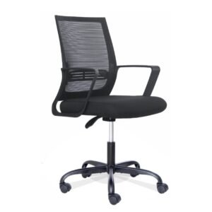 Cadeira de Escritório Diretor Tela JOY - Cor Preto - 34007